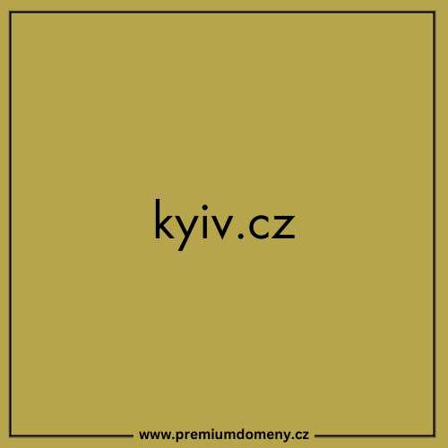Analýza premium domény kyiv.cz