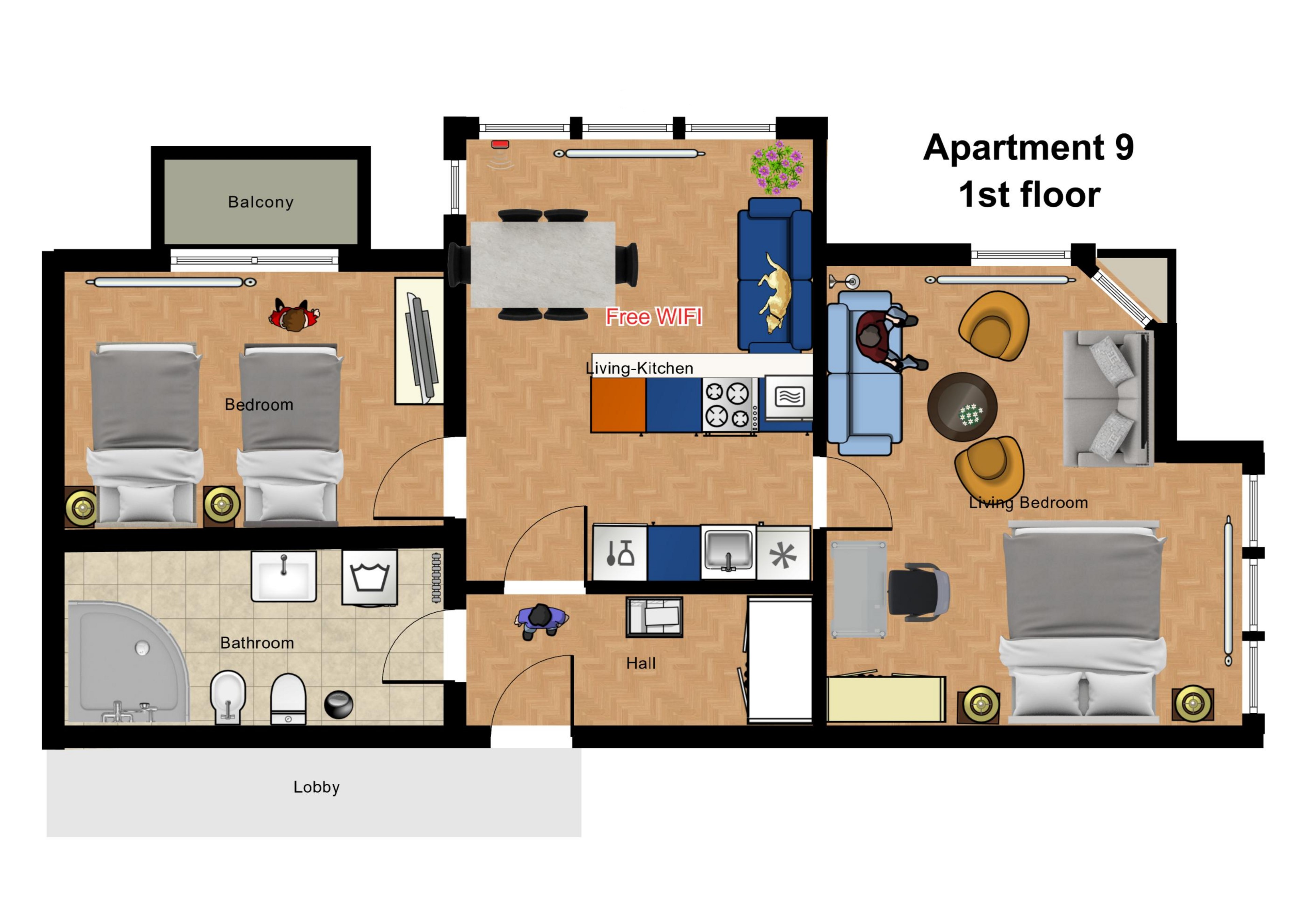 Holiday Apartments Apartment 9