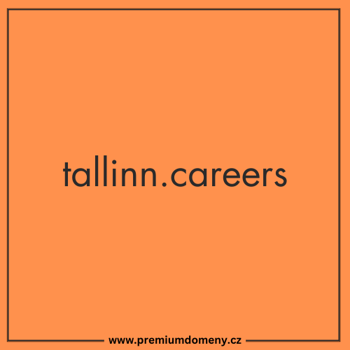 Analýza premium domény tallinn.careers