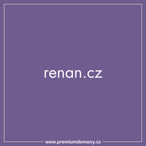 Analýza premium domény renan.cz