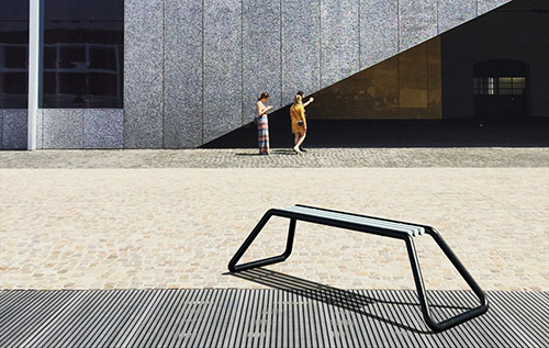 steel bench design