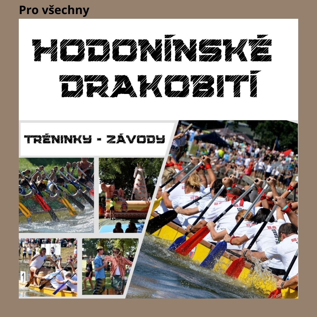 Festival rodinné zábavy - Hodonínské drakobití - závody dračích lodí, dětský a kulturní program