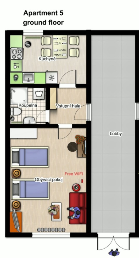 Holiday Apartments Apartment 5