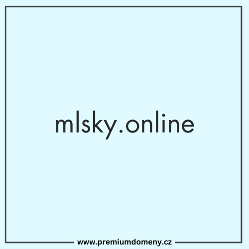 Analýza domény premium mlsky.online