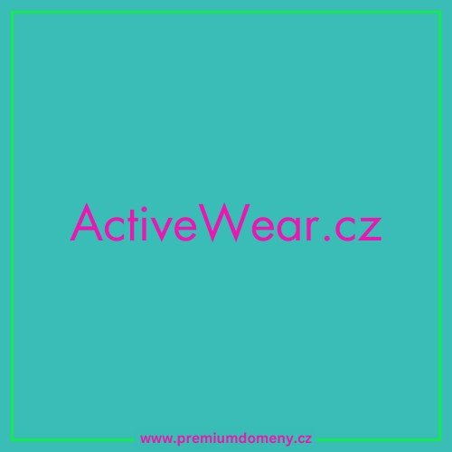 Doména ActiveWear.cz