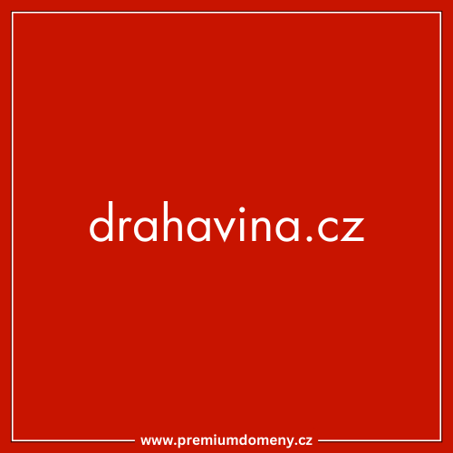 Analýza premium domény drahavina.cz