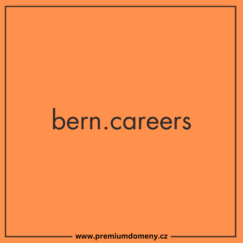 Analýza premium domény bern.careers