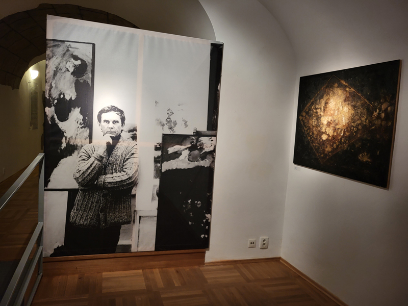 V domě U Jonáše v prostorách VČG probíhala v lednu velká výstava Bořivoje Borovského.