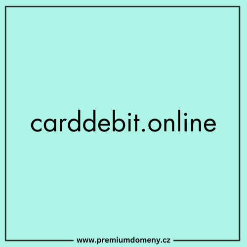 Doména carddebit.online