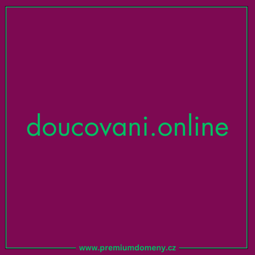 Doména doucovani.online