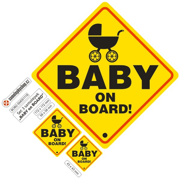 Baby on board - typ 2