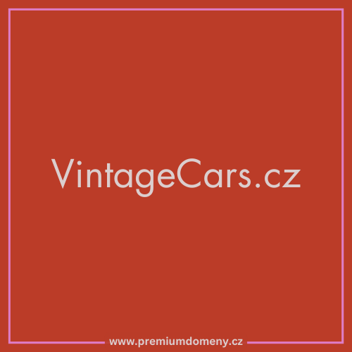 Doména VintageCars.cz