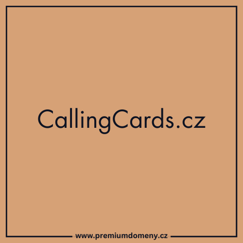 Doména CallingCards.cz