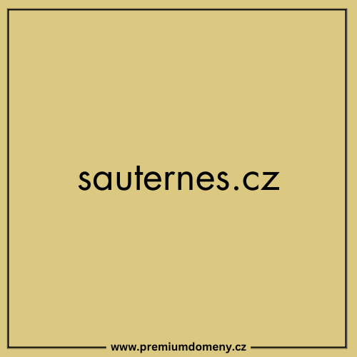 Doména sauternes.cz