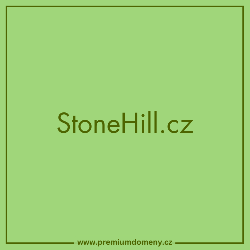 Doména StoneHill.cz