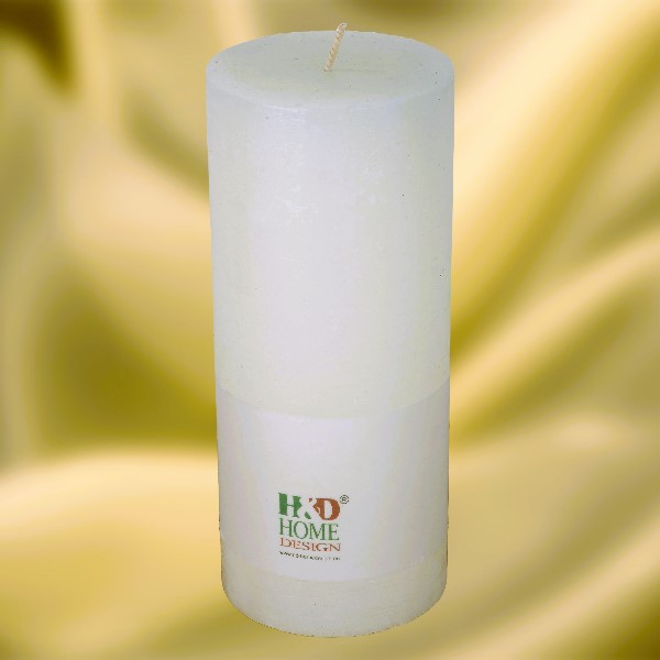Luxury Candle, White Color, 70 Hours Burning Time