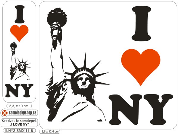 I Love New York - 2  - laminace