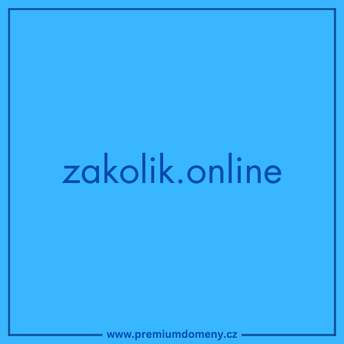 Doména zakolik.online