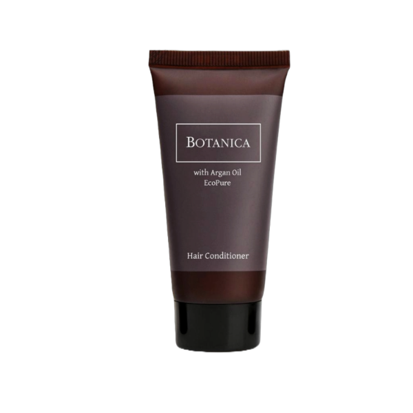 botanica hair conditioner,40ml hotel conditioner,hair care product image,travel-size conditioner,botanica bath amenities,conditioner for guests,luxury bath product,hotel toiletries image,luxury hotel cosmetics botanica,hotel cosmetics botanica
