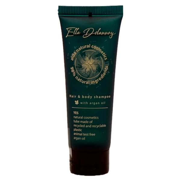 Hotel Shampoo Hair and Body, 30 ml, in a tube - Ella Delannoy