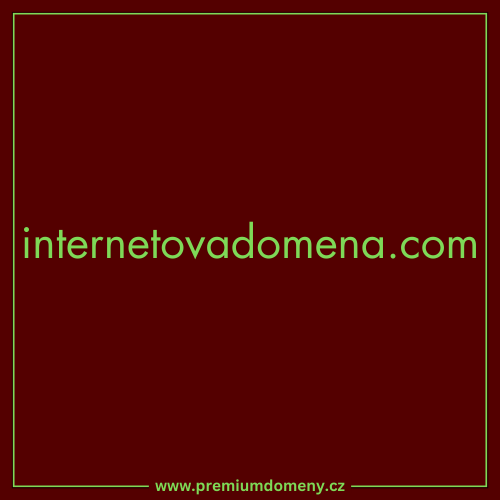 Doména internetovadomena.com