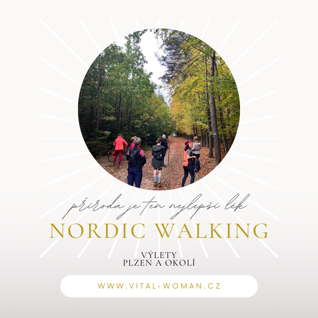 nordic walking výlety Plzeň