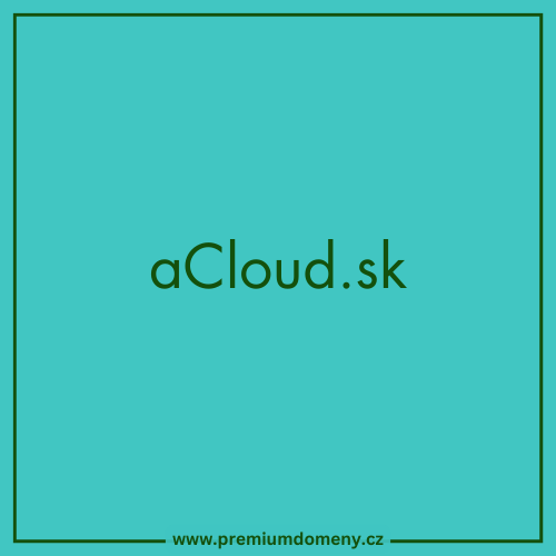 Doména aCloud.sk