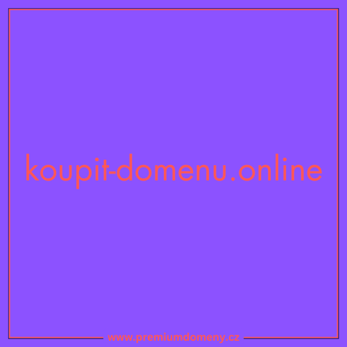 Doména koupit-domenu.online