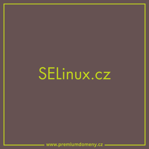 Doména seLinux.cz