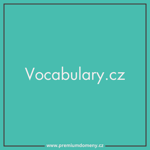 Doména Vocabulary.cz