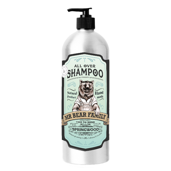 Shampoo - All Over 1000ml, Springwood - Mr Bear Family