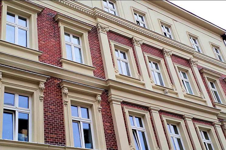 Oprava, Rekonstrukce, obnova historické, štukové, okrasné, fasády, omítky Brno