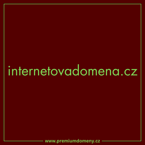 Doména internetovadomena.cz