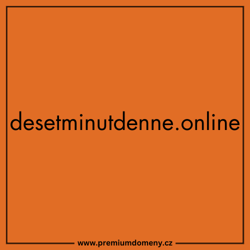 Doména desetminutdenne.online