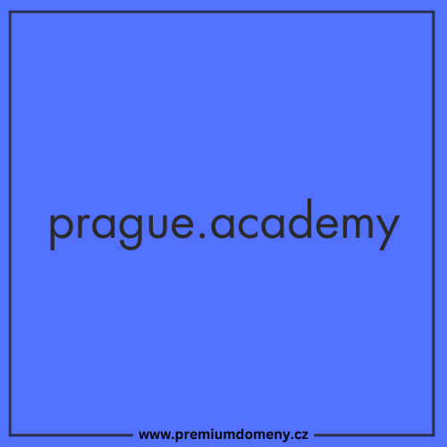 Doména Prague.academy