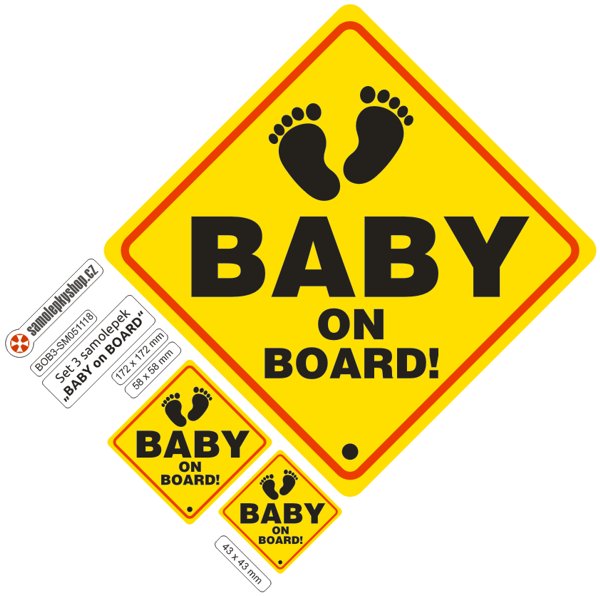 Baby on board - typ 3