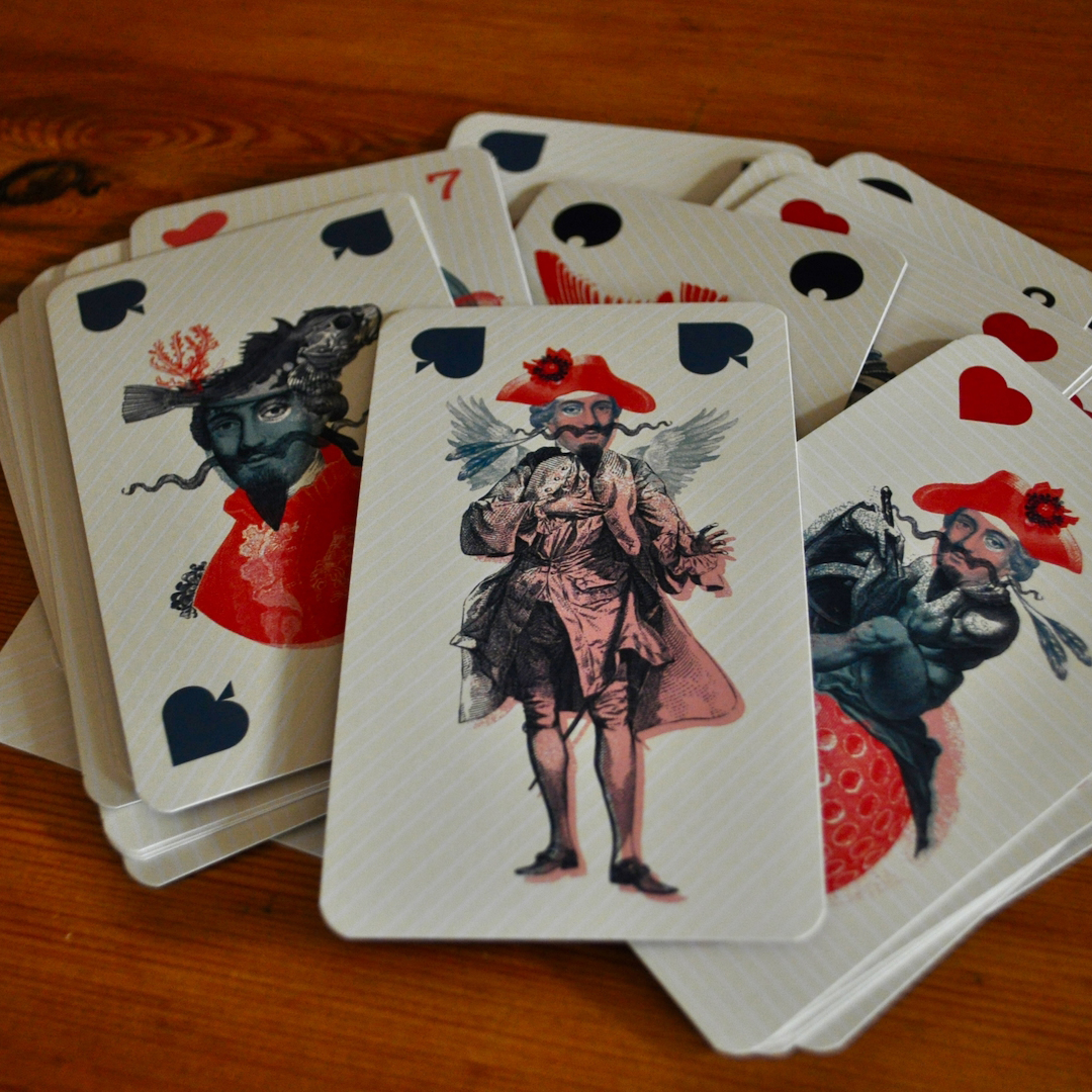 Hrací karty "Dobrodružství Barona Prášila"