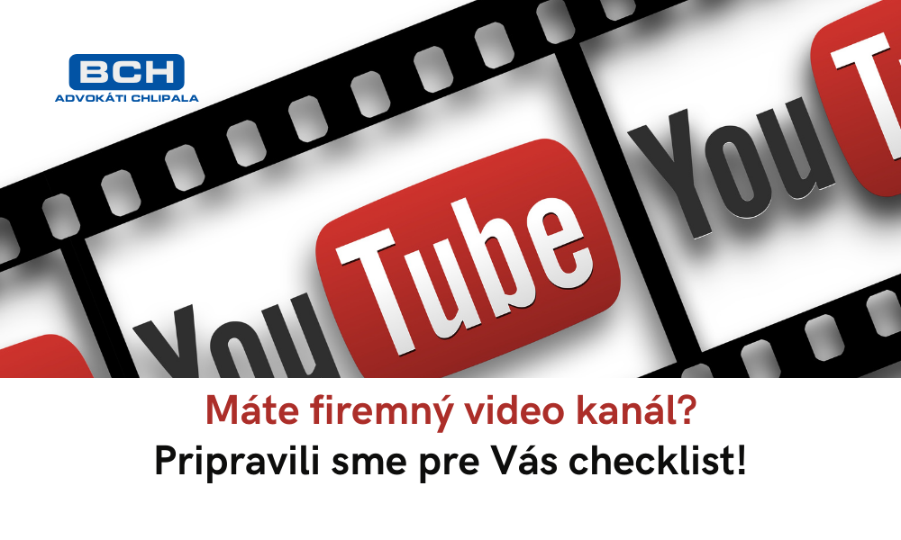 Máte firemný video kanál? Pripravili sme pre Vás checklist!