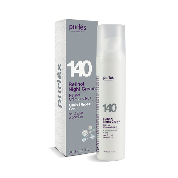 Purlés 140 Retinol Night Cream - anti-aging noční krém s retinolem