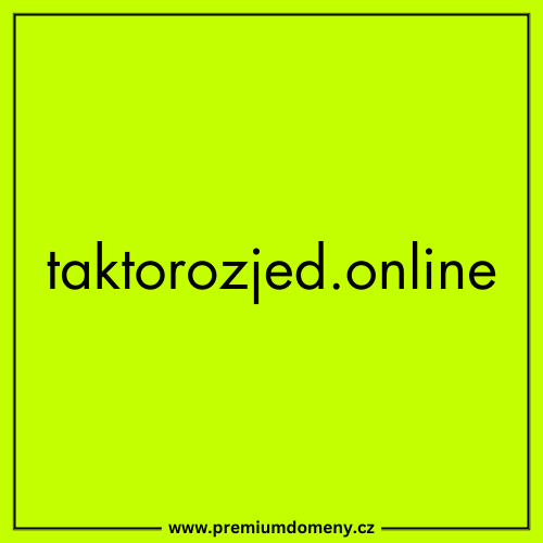 Doména taktorozjed.online