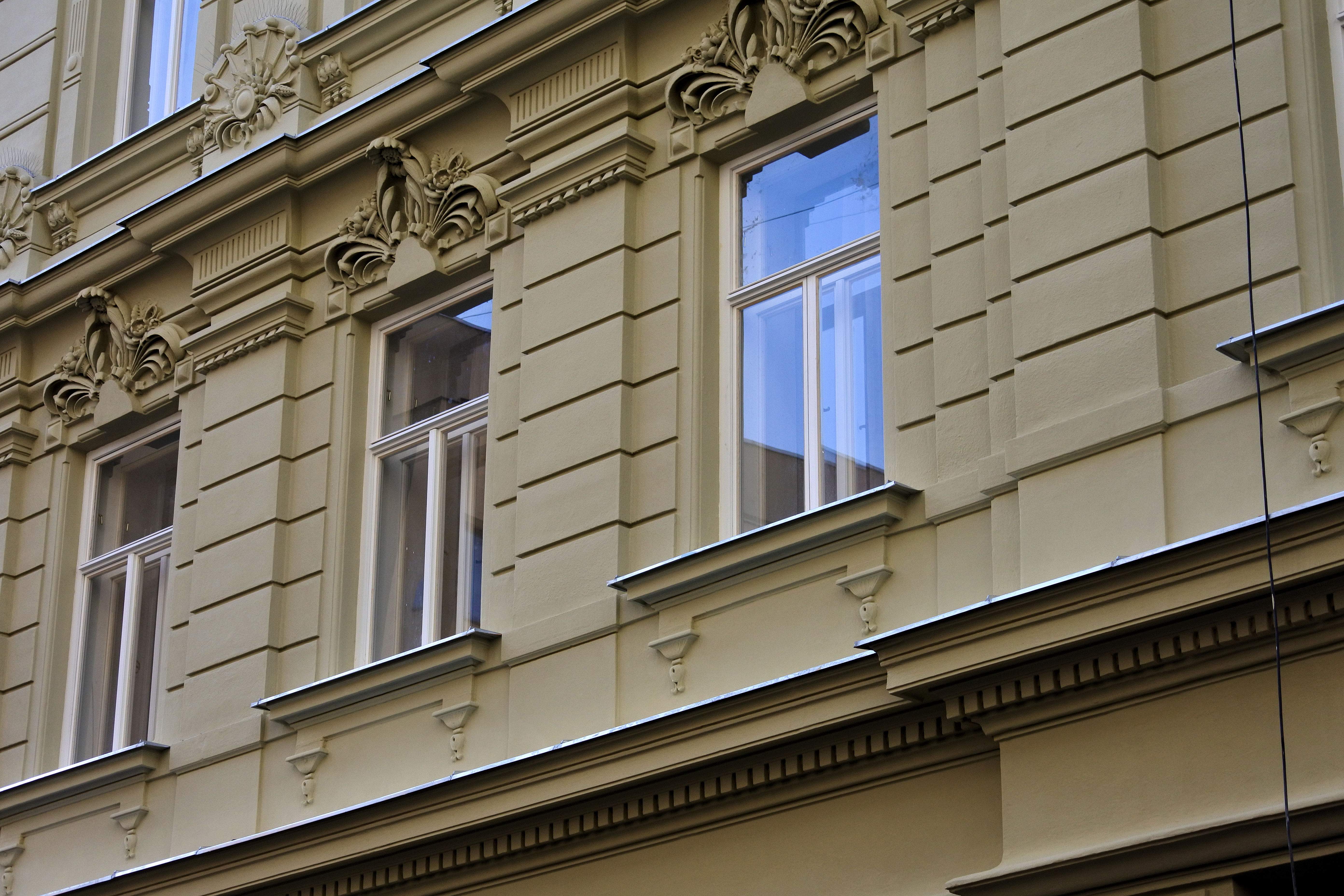 Obnova historické fasády