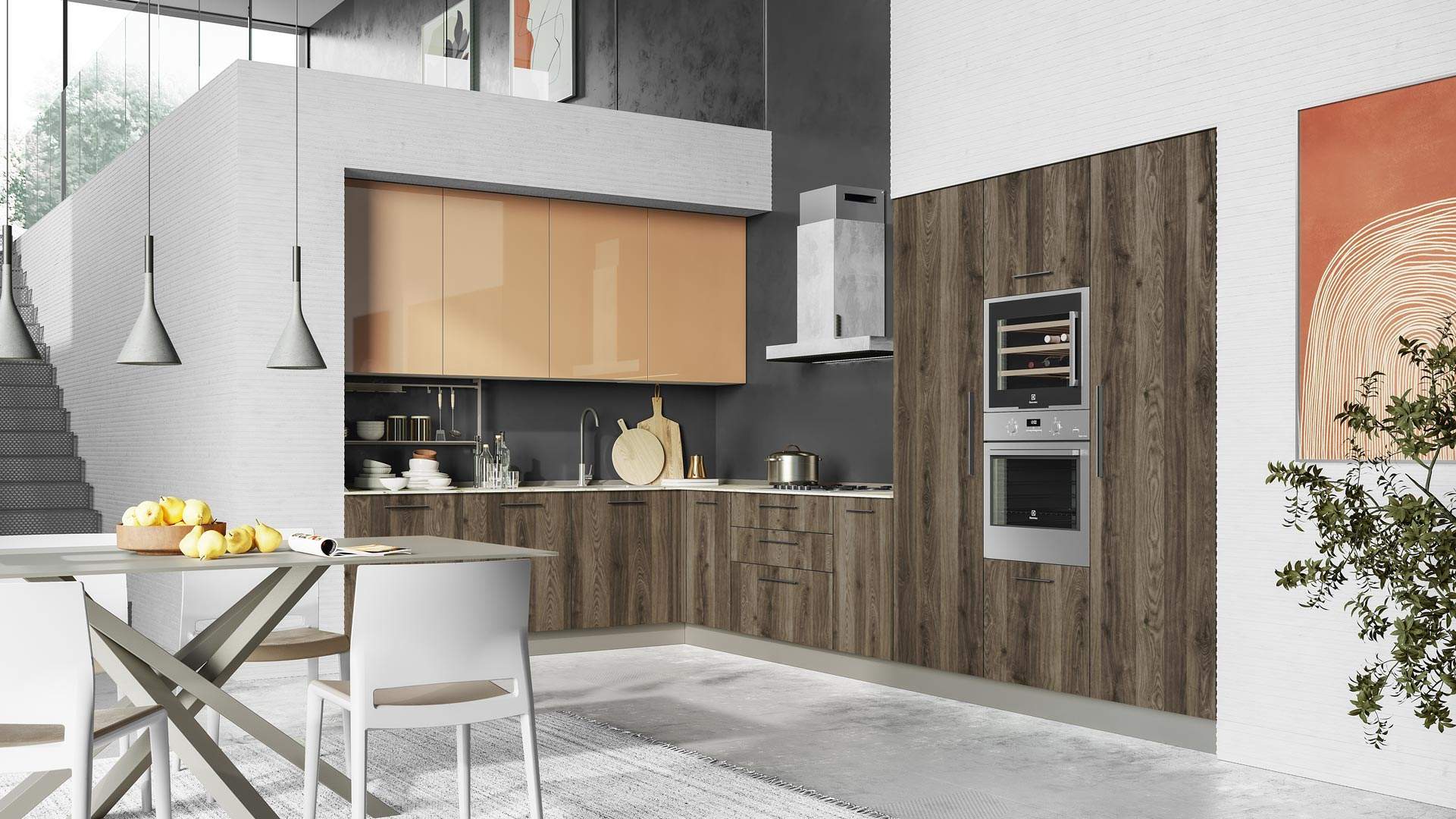 Creo Kitchens Tablet olasz konyhabútor tervezése, forgalmazása Magyarország, Szeged, Deco Interiors
