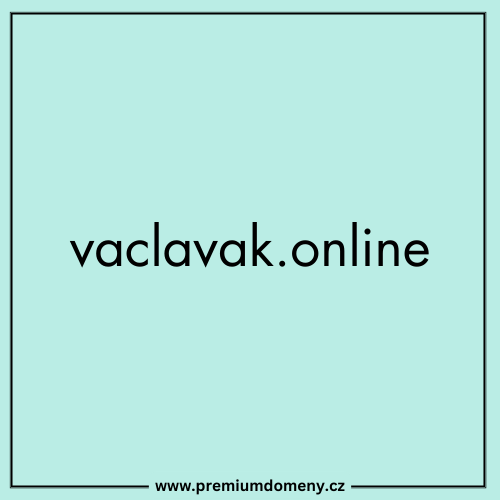 Doména vaclavak.online