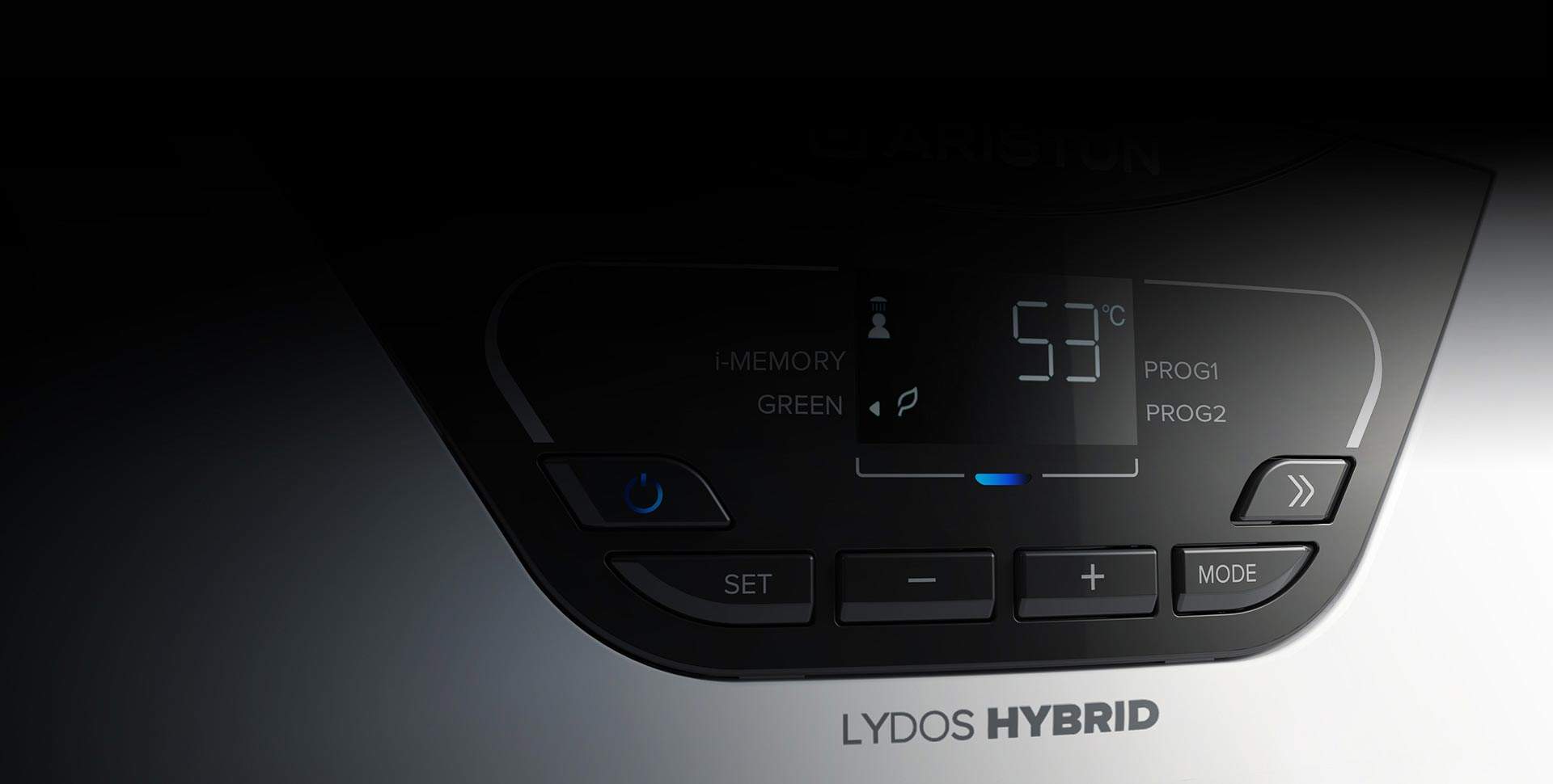 Lydos Hybrid ovládací panel