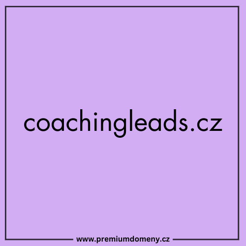 Doména coachingleads.cz