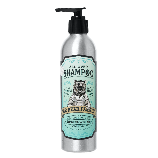 Shampoo - All Over 250ml, Springwood - Mr Bear Family