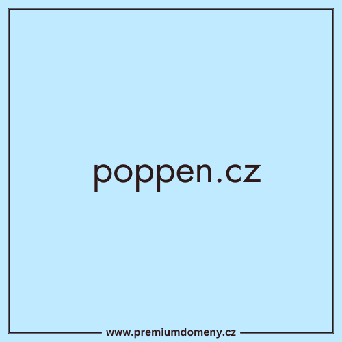 Doména poppen.cz