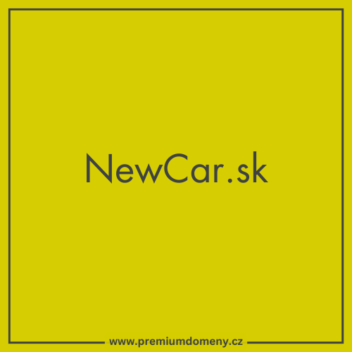 Doména NewCar.sk